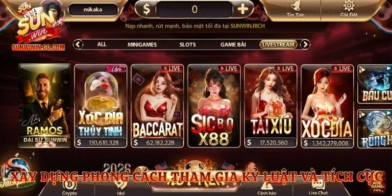 Xây dựng phong cách tham gia kỷ luật và tích cực
